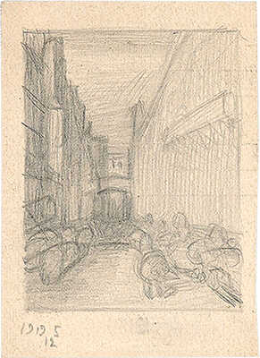 Замирайло Виктор Дмитриевич. Лот из девяти рисунков: